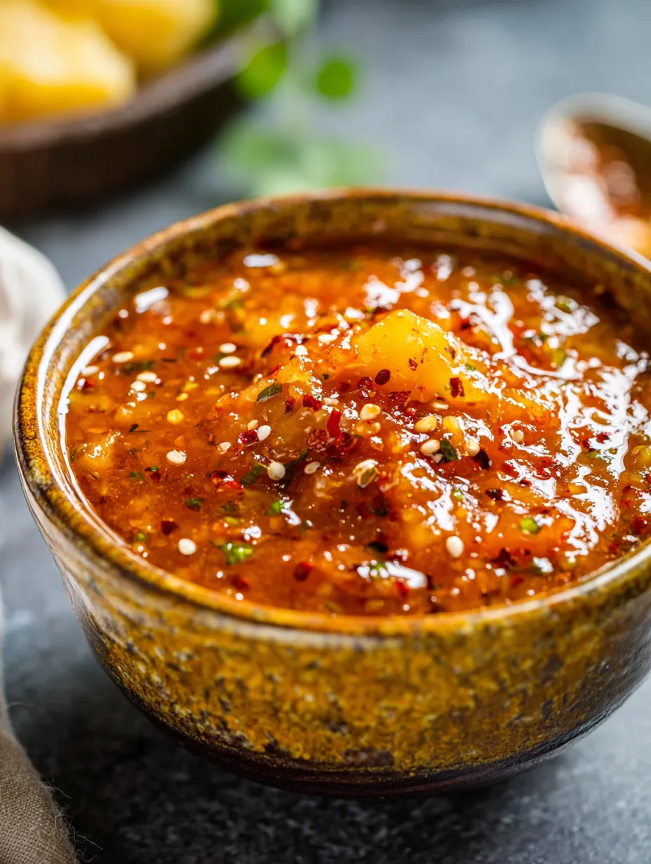 A bowl filled with soup and a spoon scooping inside.