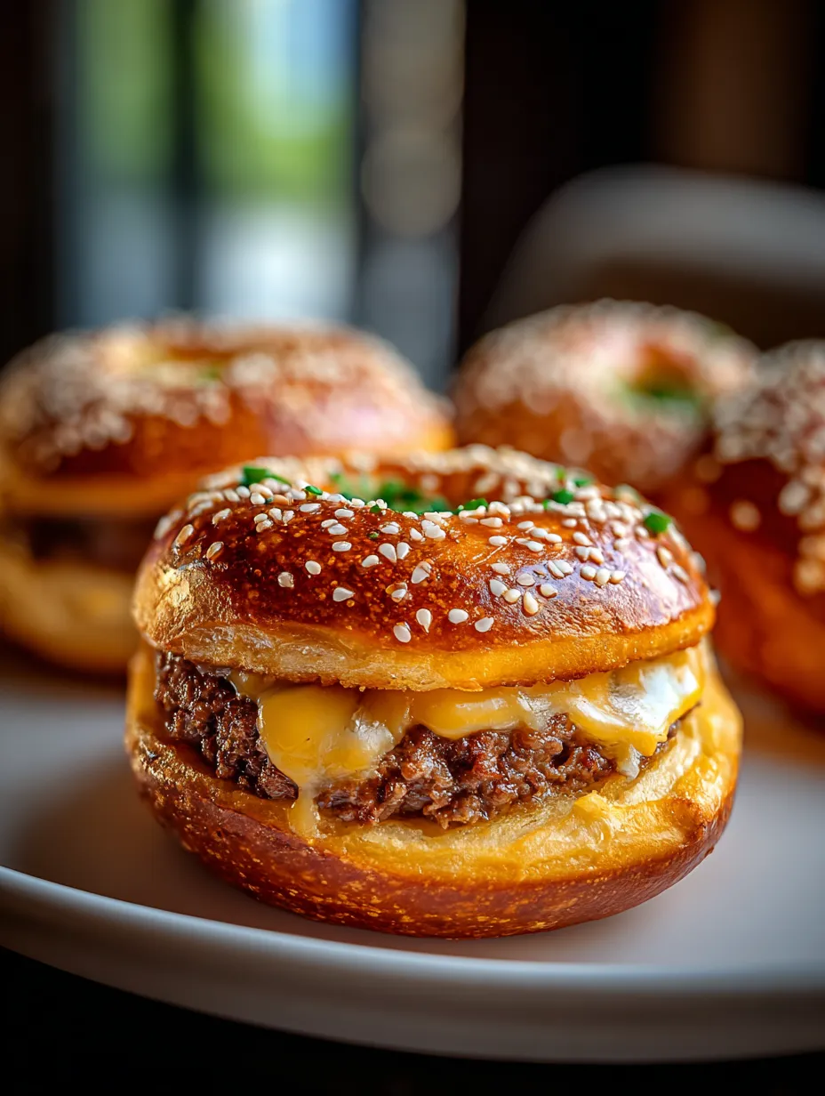 Plate serving two stacked sandwiches.