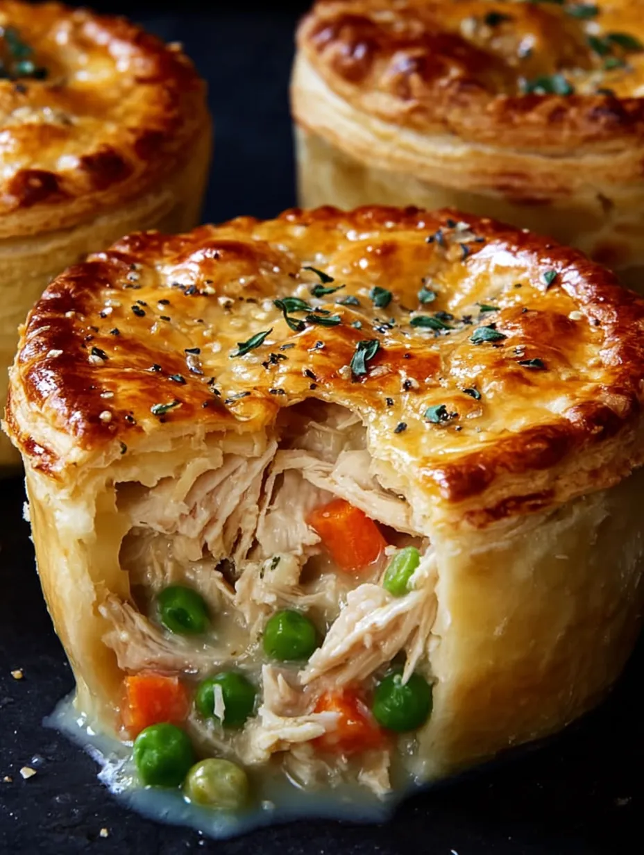 A pastry stuffed with meat and veggies.