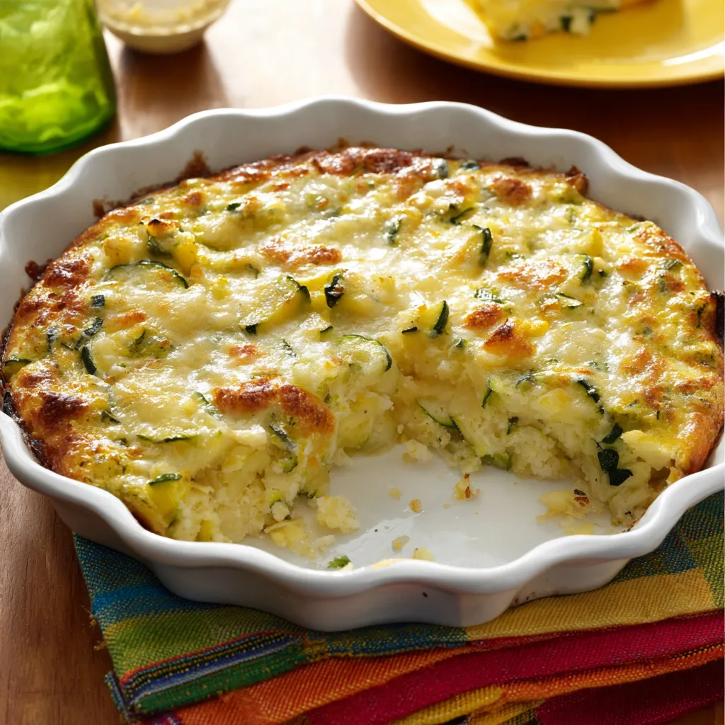 A slice of quiche rests on a plate.