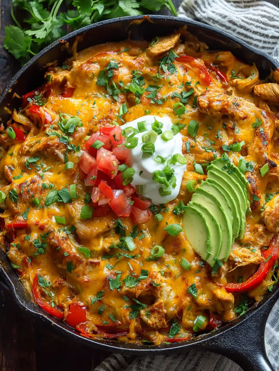 A bowl piled with food and topped with sour cream.