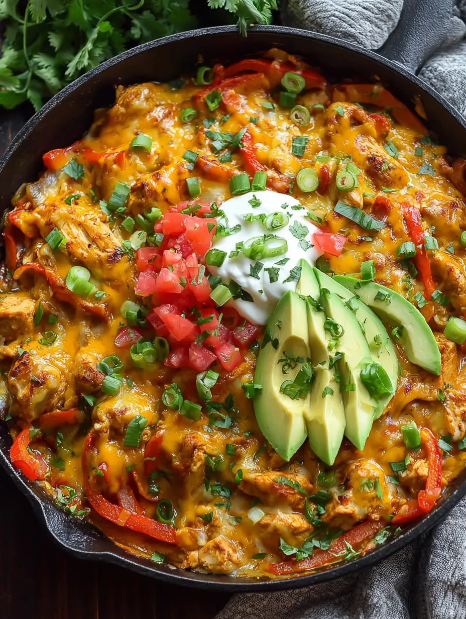 Bowl filled with cheesy food and a spoonful of creamy topping.