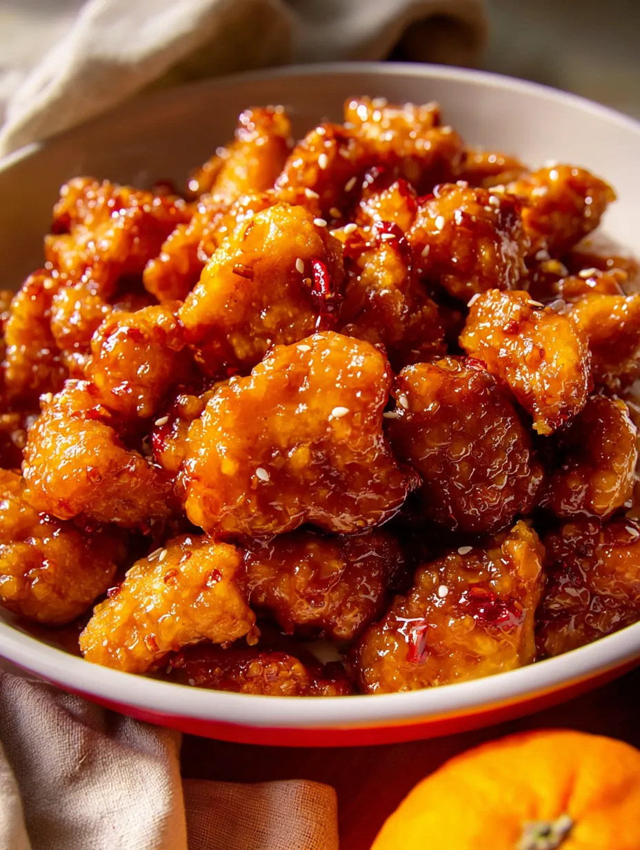 A big bowl of saucy chicken.