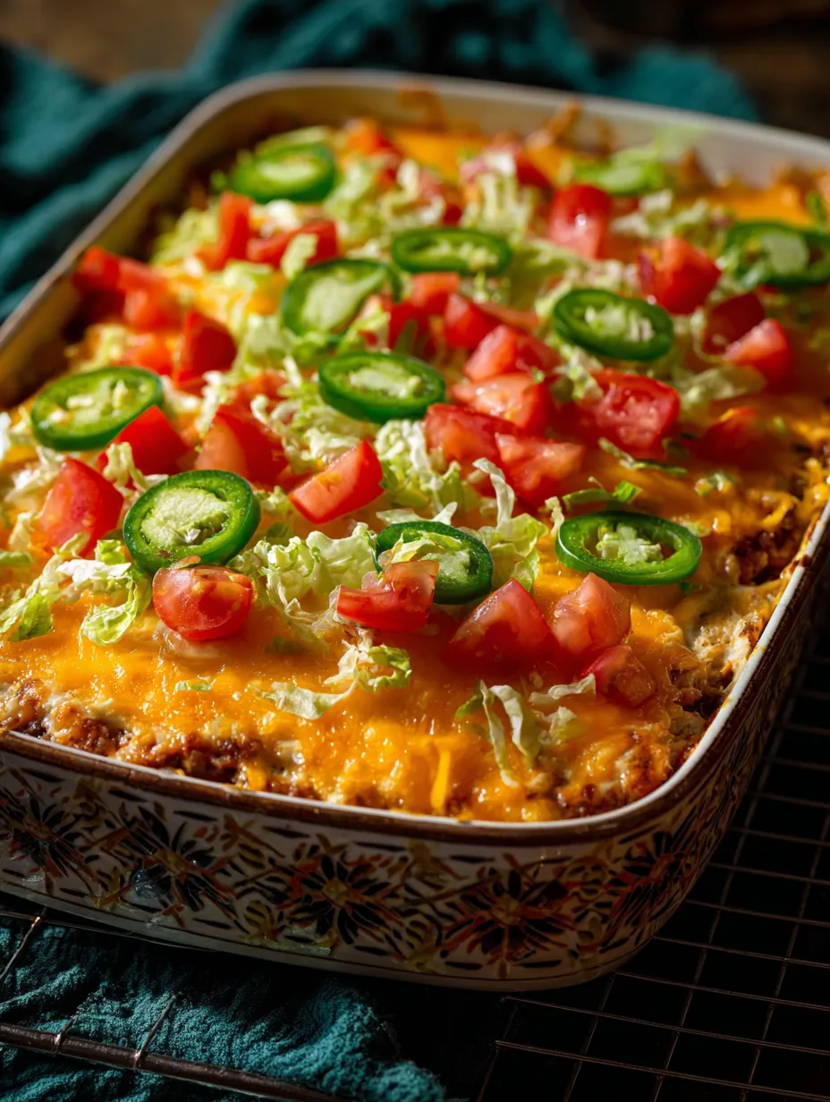 A pan loaded with tomatoes and jalapenos on top.