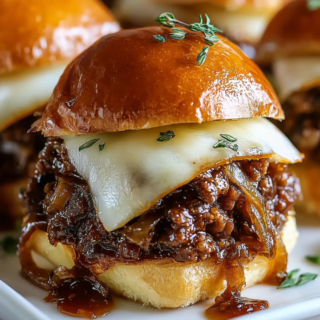 A plate full of tasty BBQ sandwiches.