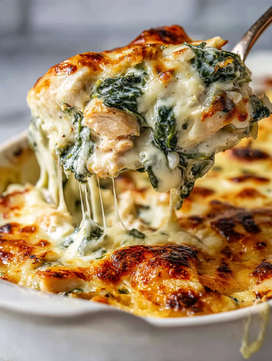 Someone lifting a portion of a cheesy dish from a plate.