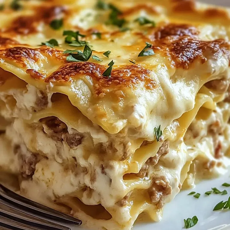Plate of food with a fork resting on it.