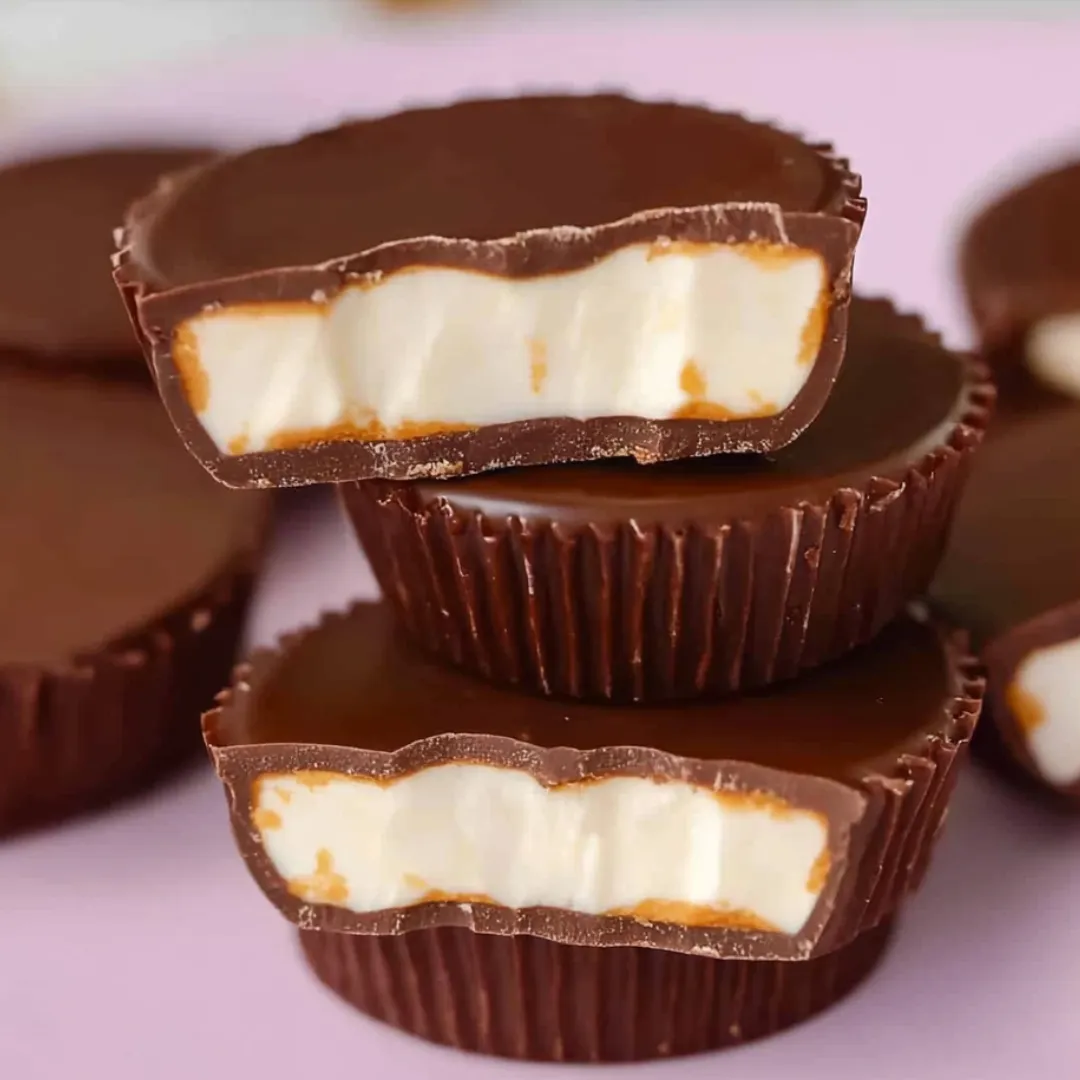 A chocolate cupcake with white frosting.