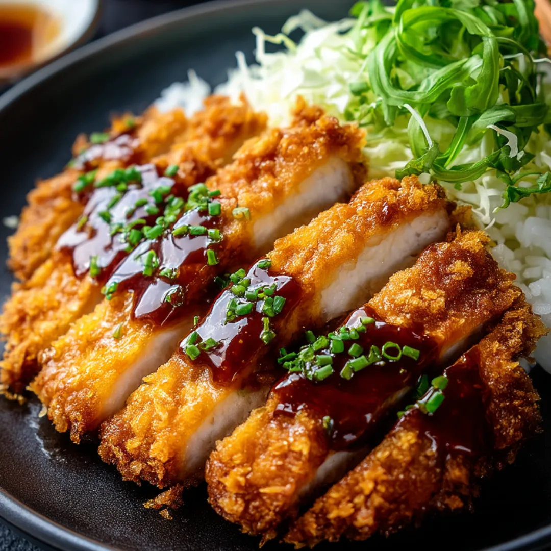 A plate of food with sauce and vegetables.