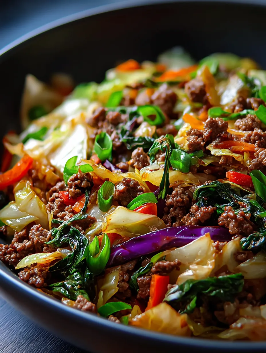 A bowl of food with meat and vegetables.