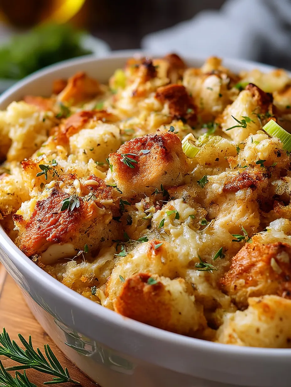 A bowl of food with a green herb on top.