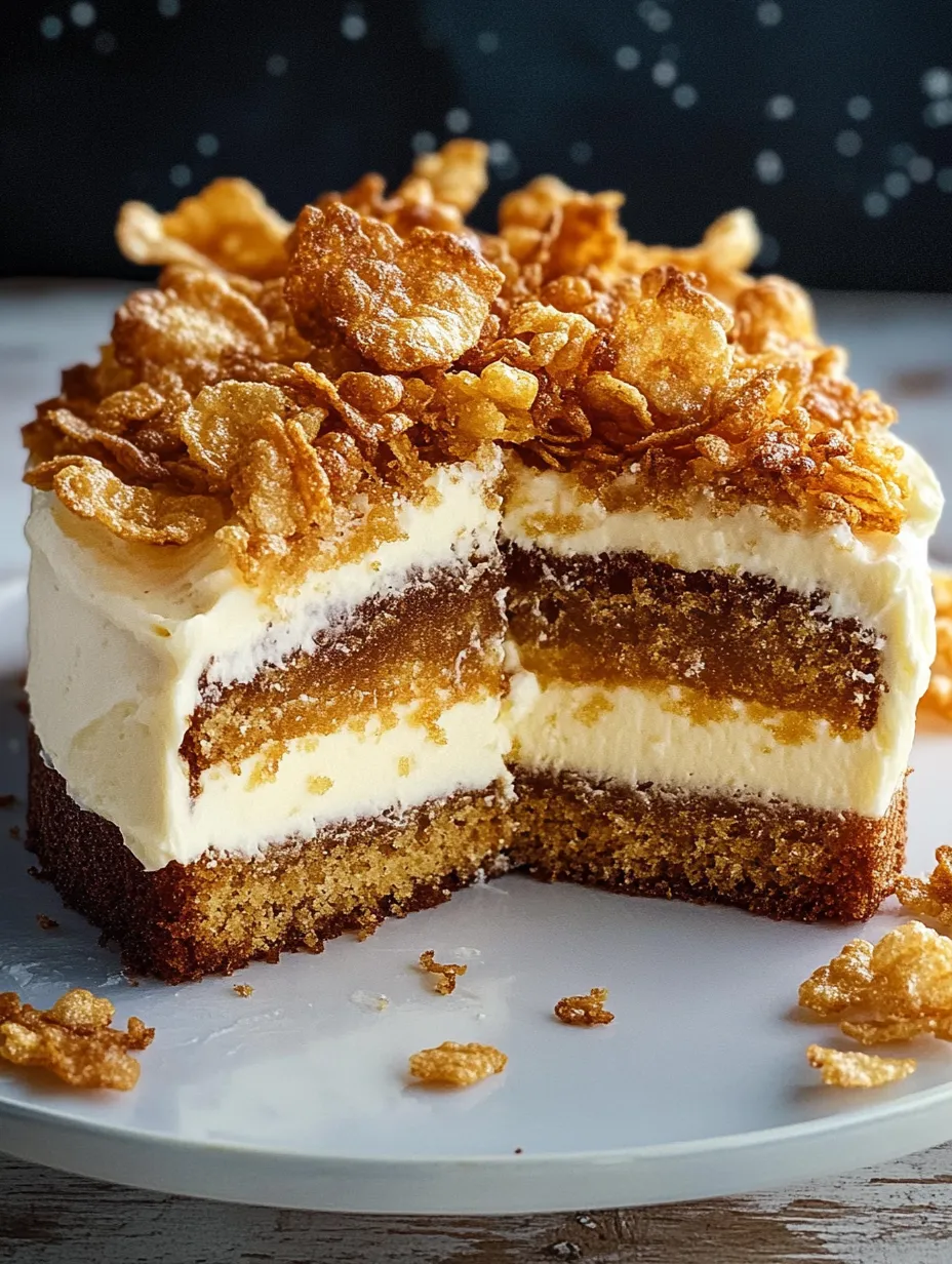 A slice of cake with a crumb topping.