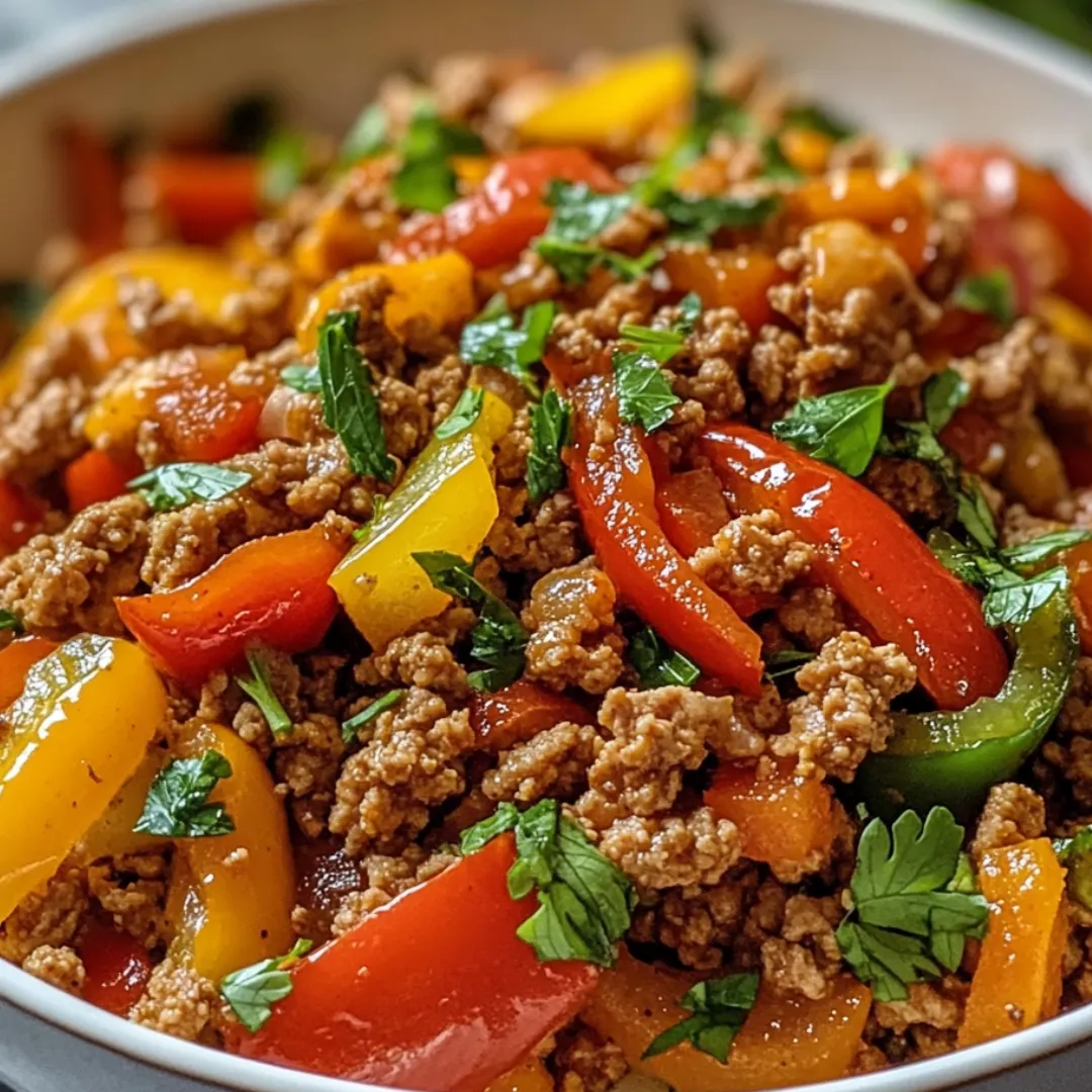 A bowl of food with meat and vegetables.