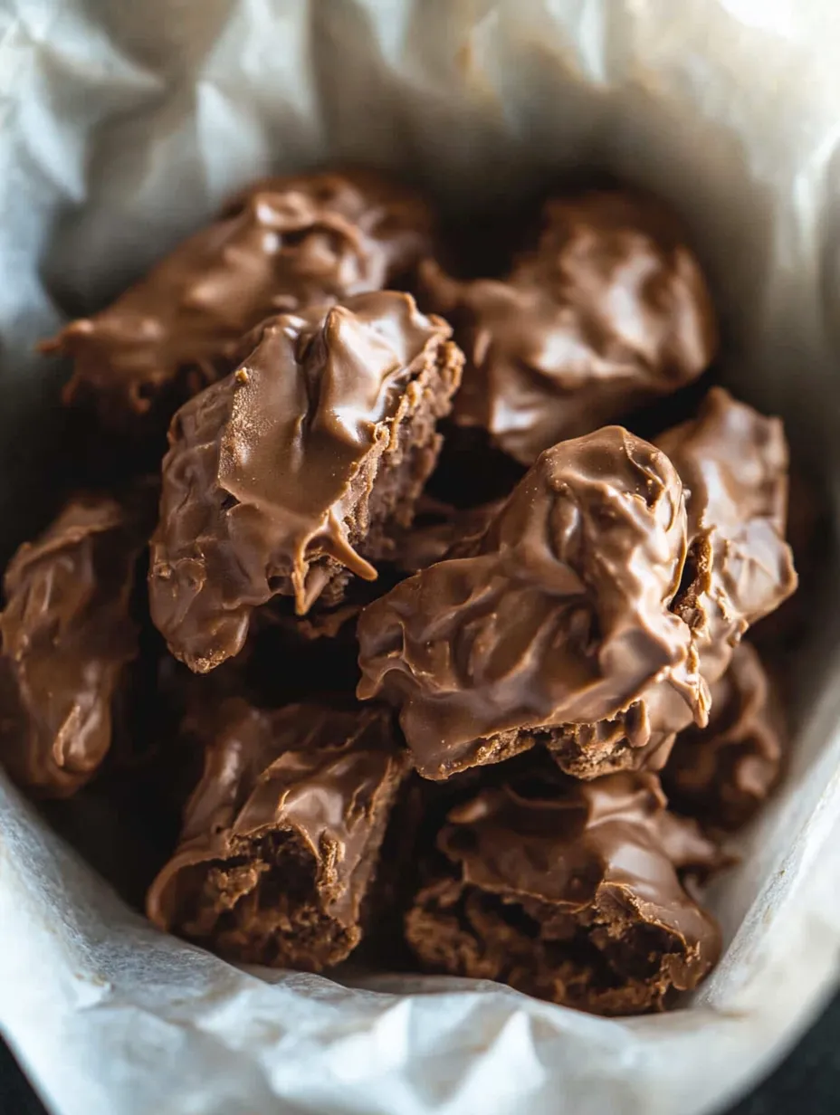 A bowl of chocolate covered marshmallows.
