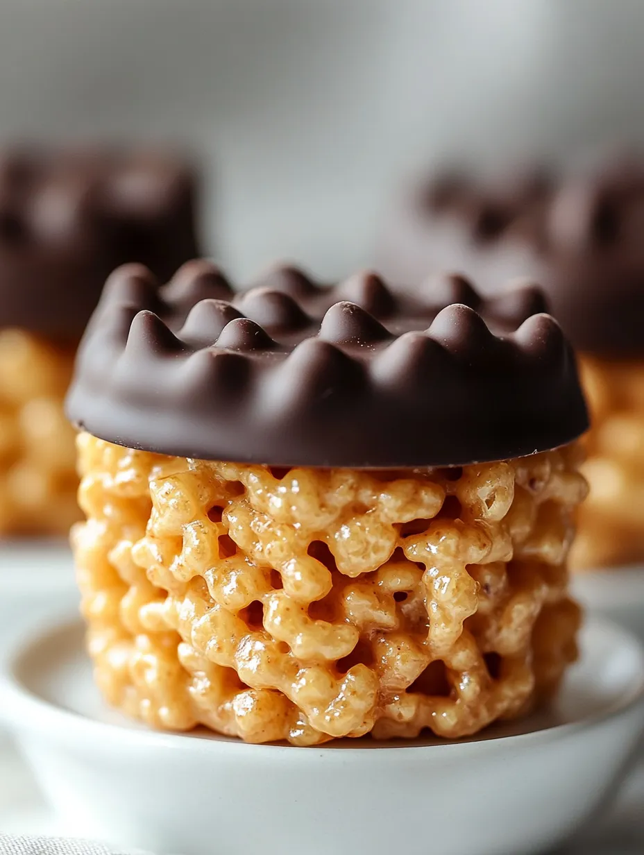 A chocolate covered marshmallow.