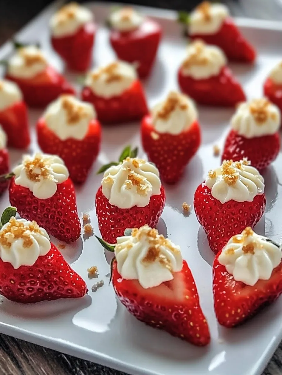 A plate of strawberries with whipped cream.