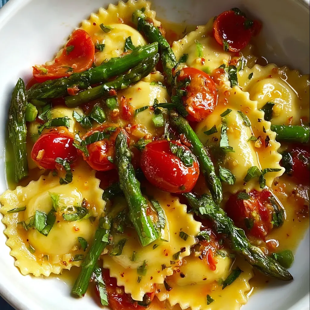 A bowl of pasta with tomatoes and green beans.