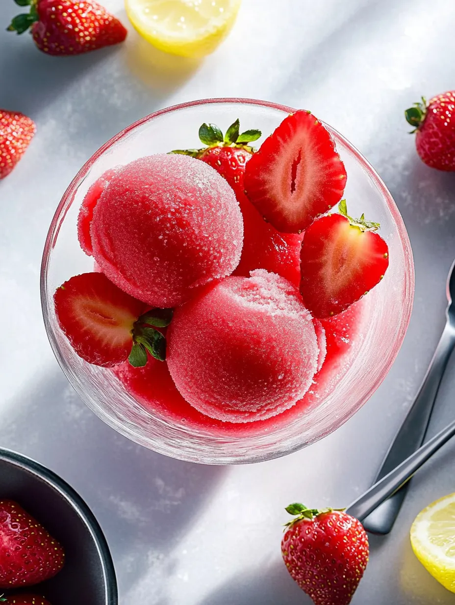 A bowl of strawberries and raspberries.