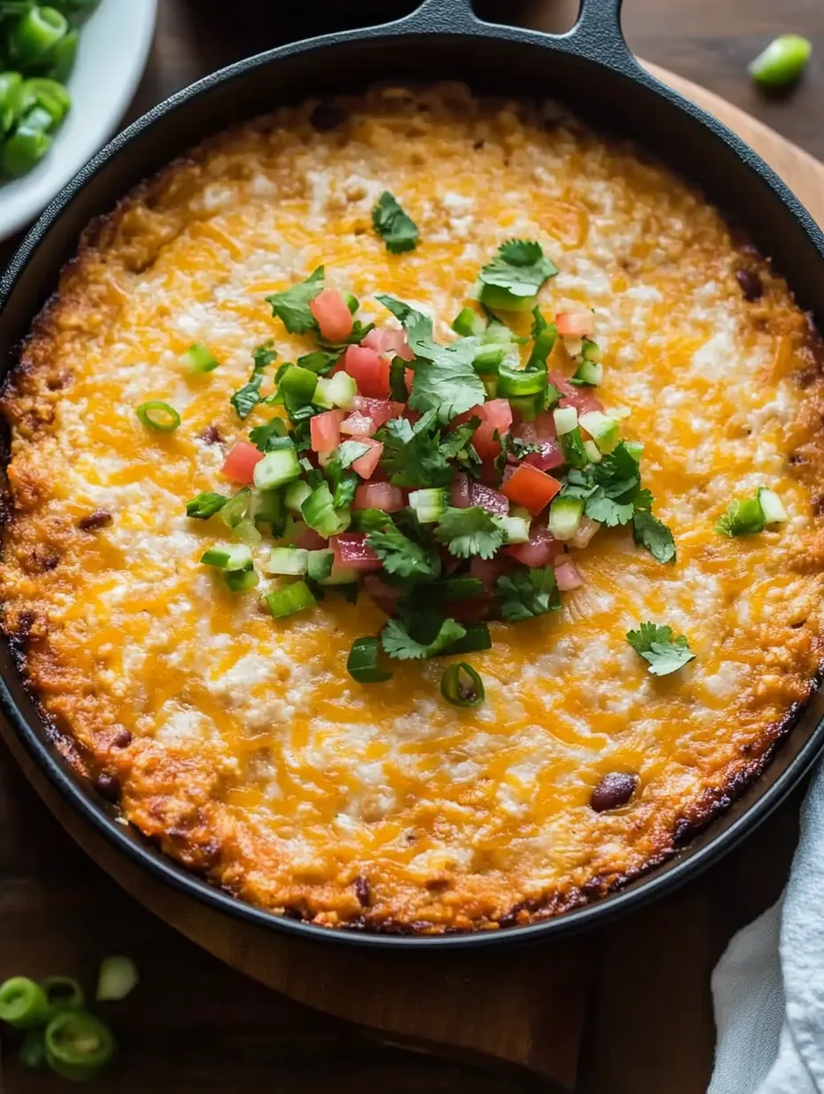 A dish loaded with lots of veggies and melty cheese.