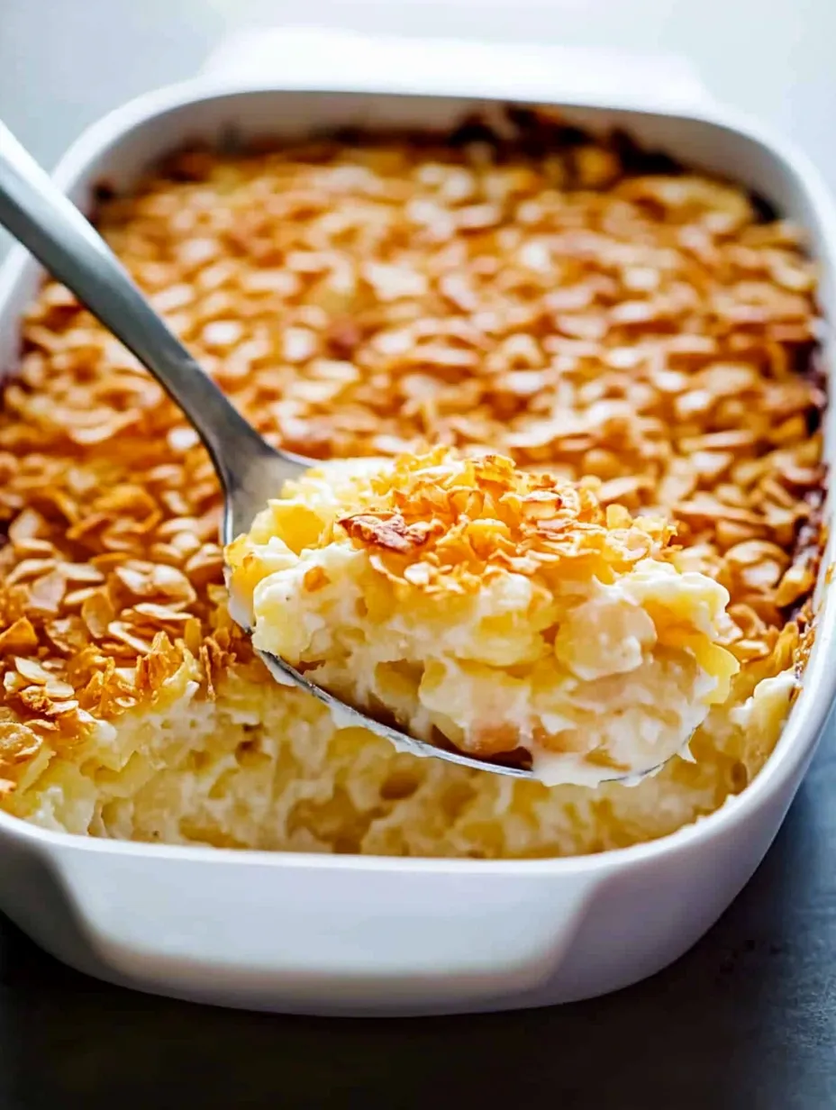 A spoon is in a bowl of food.