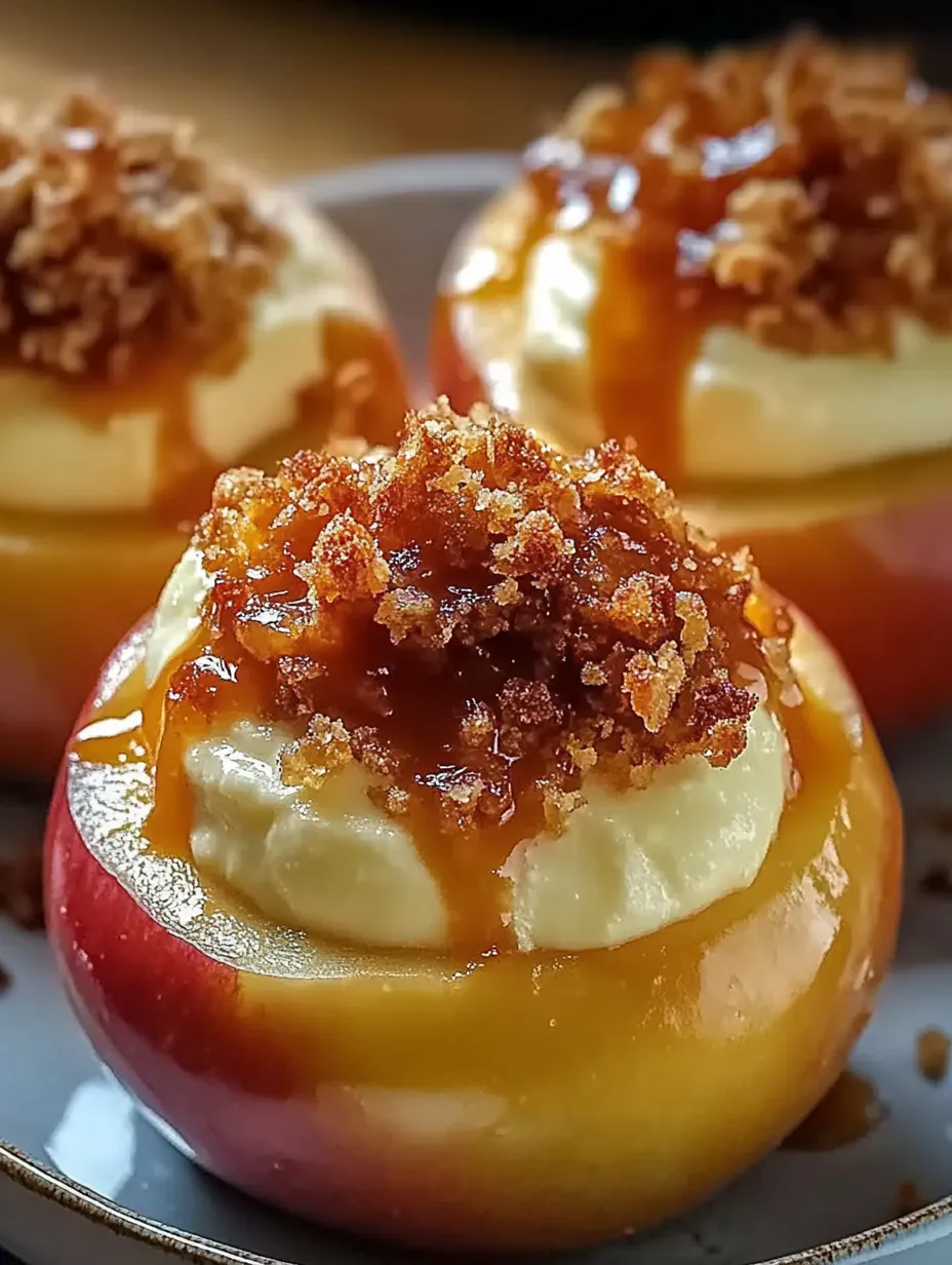 A close up of a dessert with caramel sauce on top.