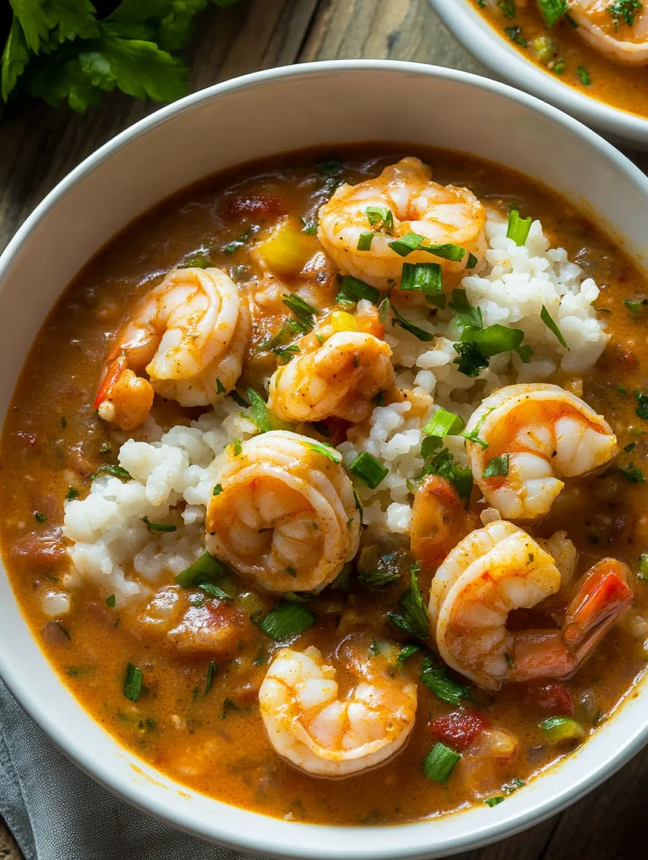 A bowl of shrimp and rice.
