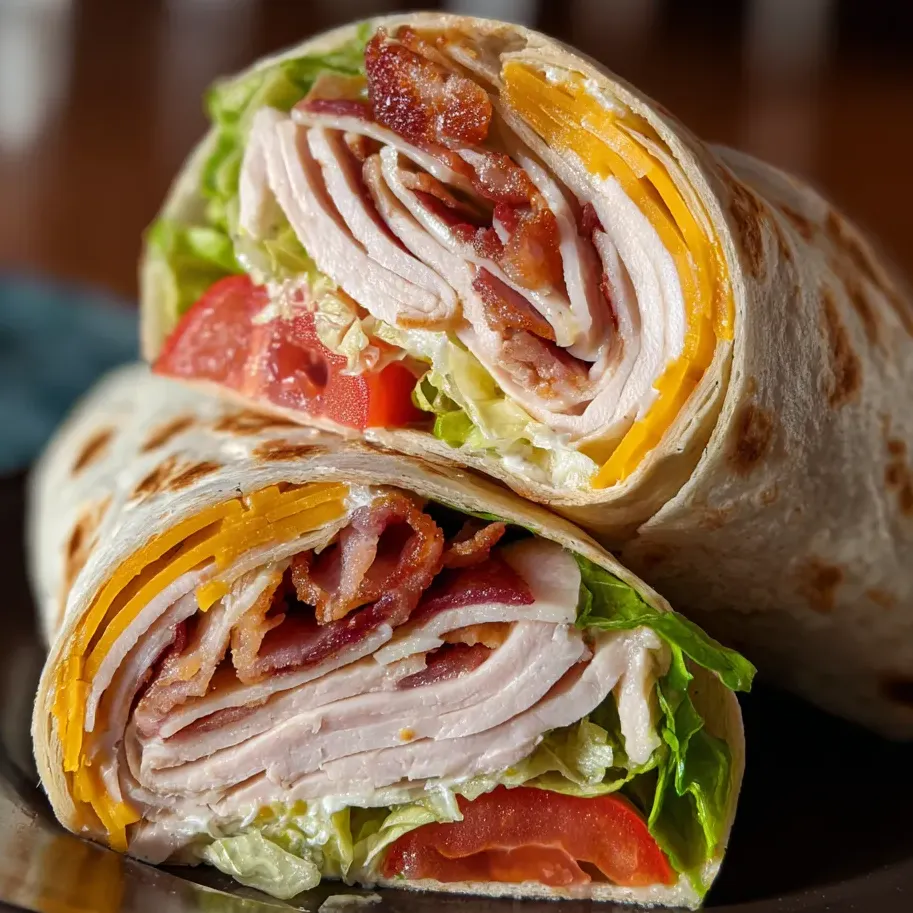 Sandwich packed with bacon and lettuce inside.