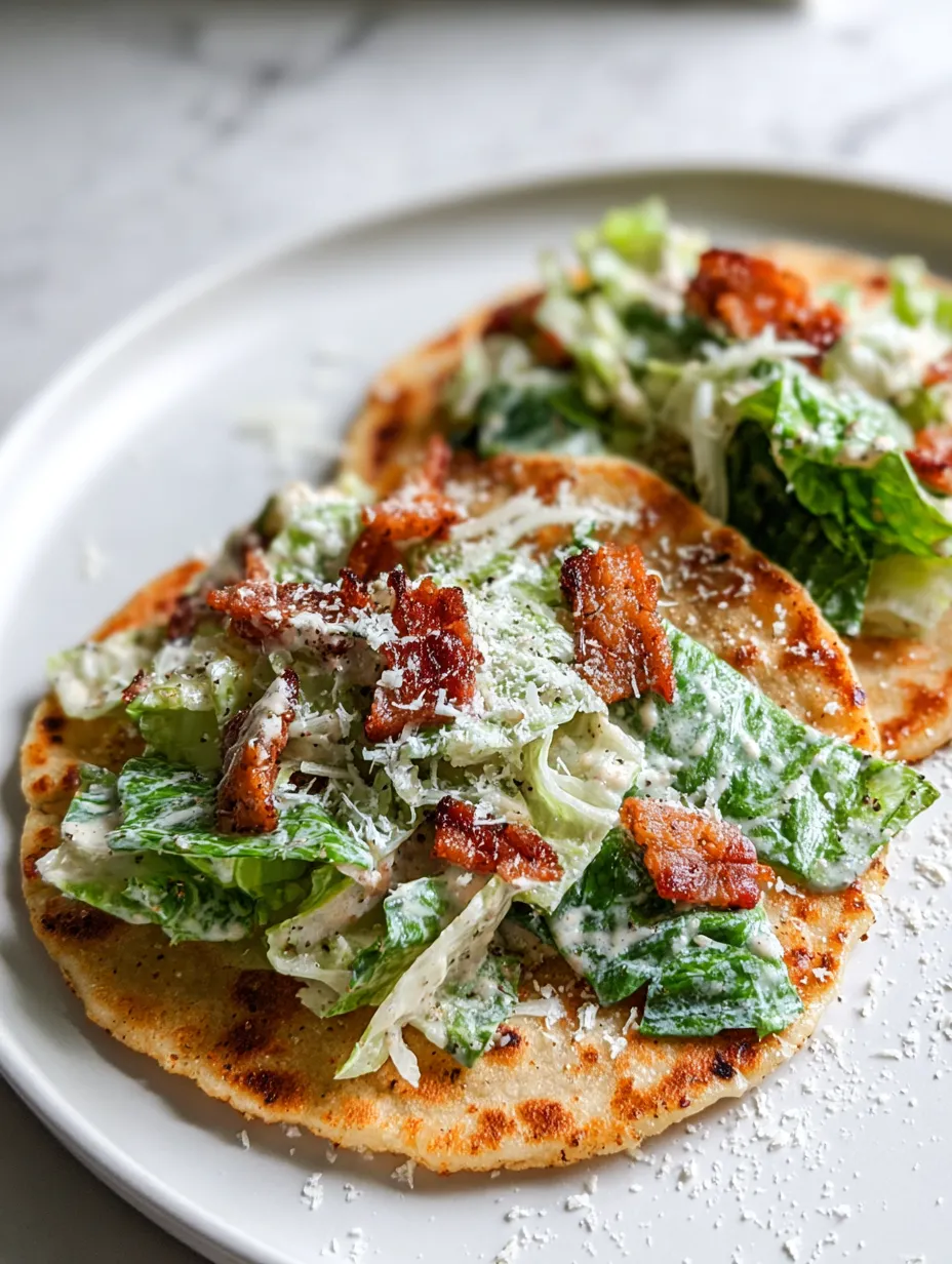 Lettuce, chicken, and bacon on a serving plate.