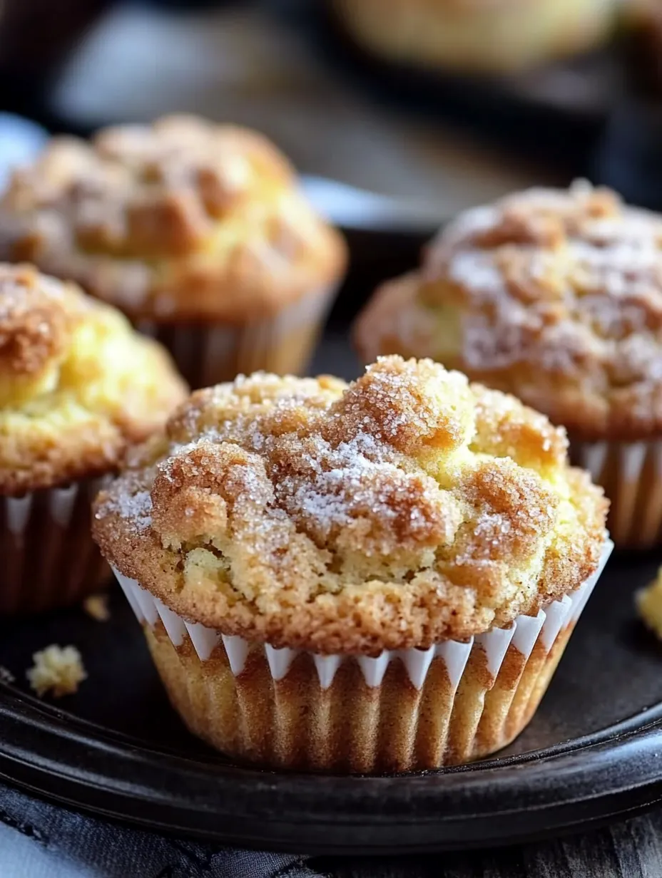 A cupcake with powdered sugar up top.