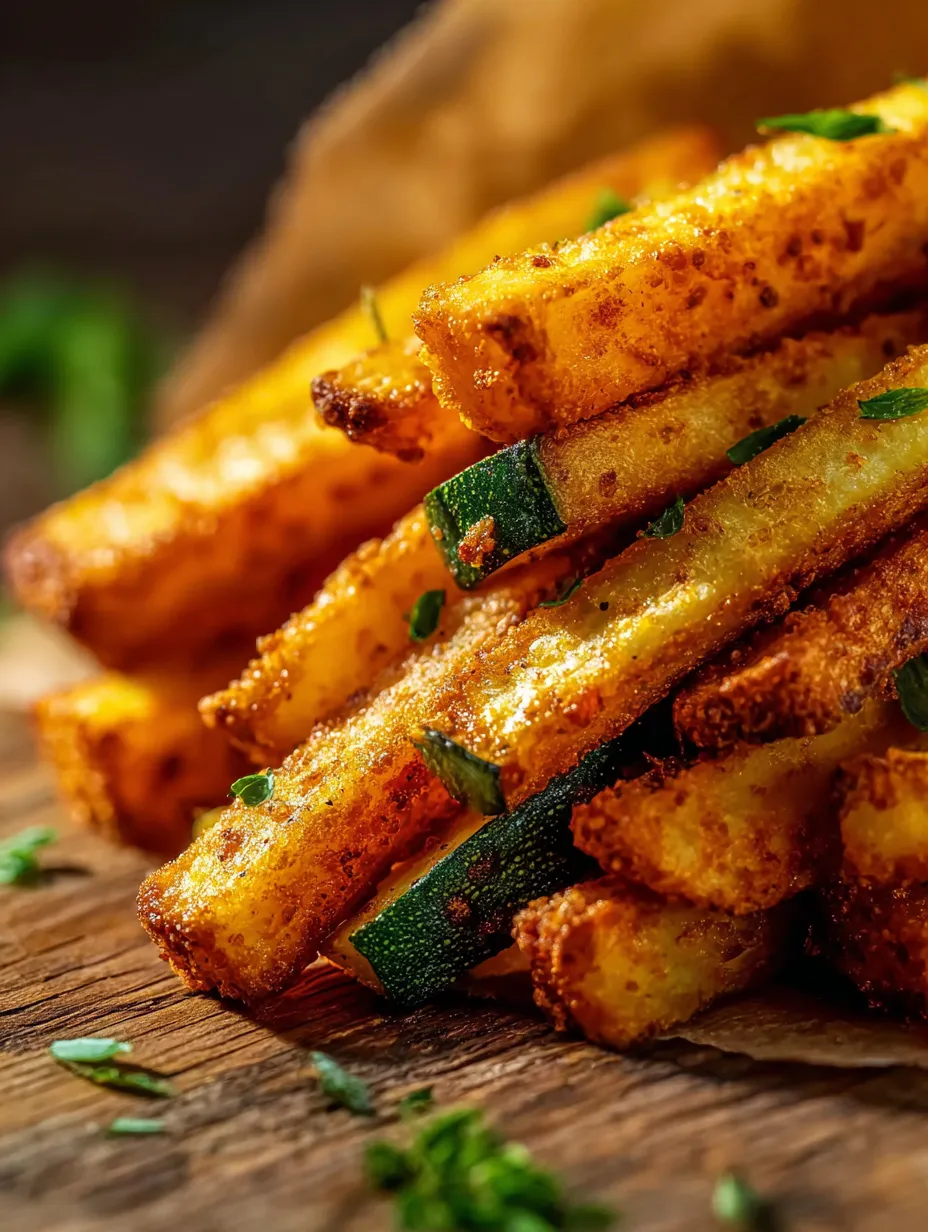 A pile of fries with green toppings.