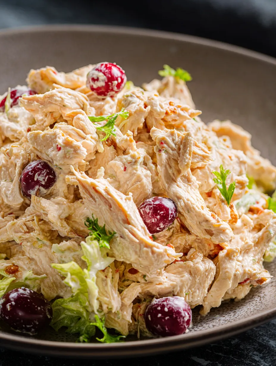 A plate filled with salad and chicken.