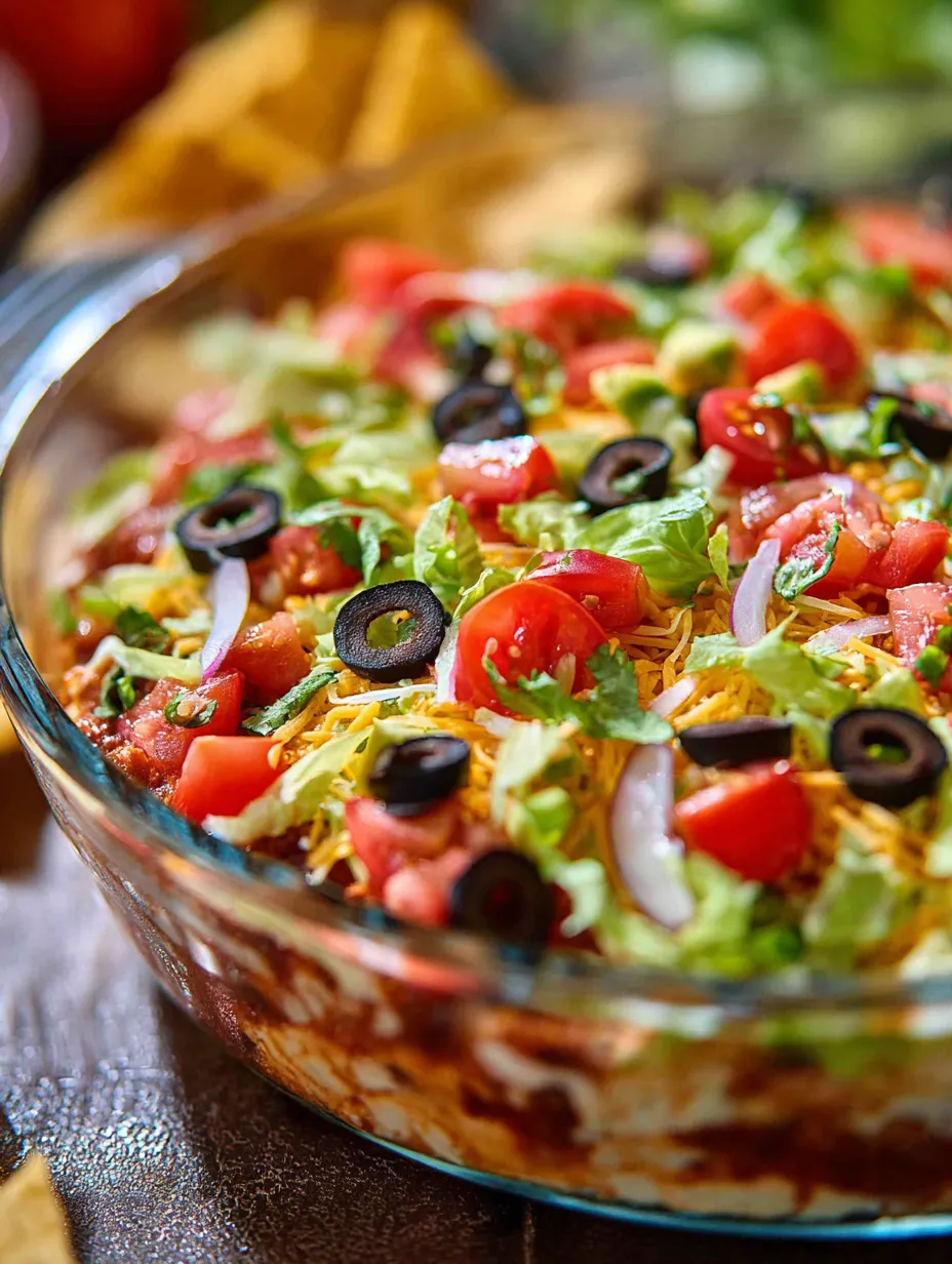 Salad bowl stacked with olives, tomatoes, and green lettuce.