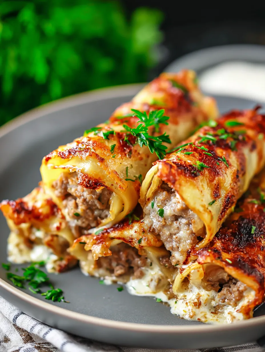 A plate of food with meat and cheese.