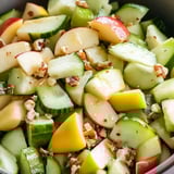 A bowl of mixed vegetables.