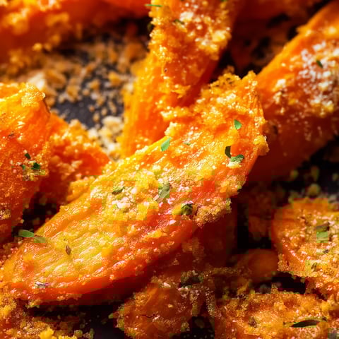 A close up of a piece of food.