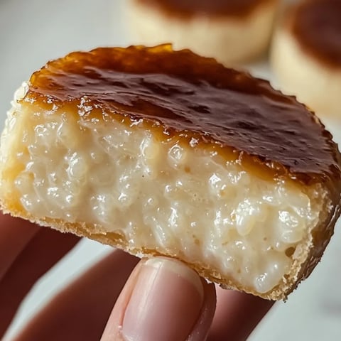 A slice of pastry with a brown sauce on top.